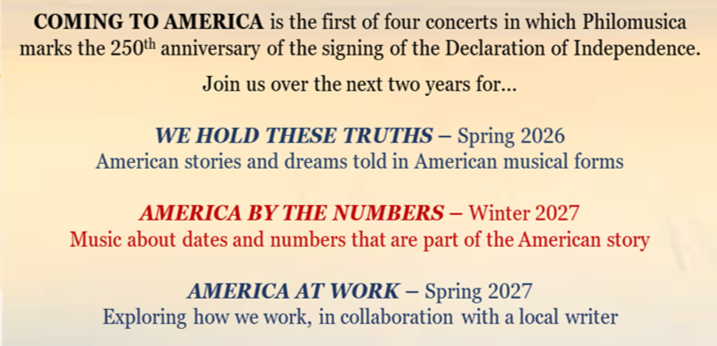 America at 250 concert series